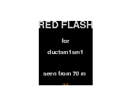 animation of a ducted mock-mirage red flash